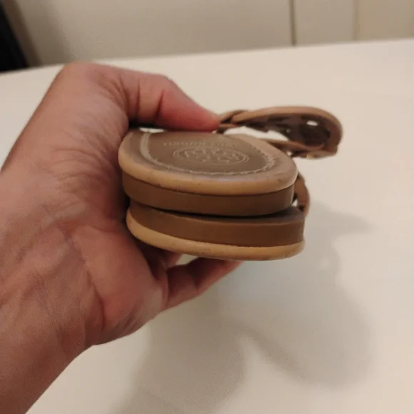 Tory Burch Brown Leather Miller Sandals - Picture 9 of 16